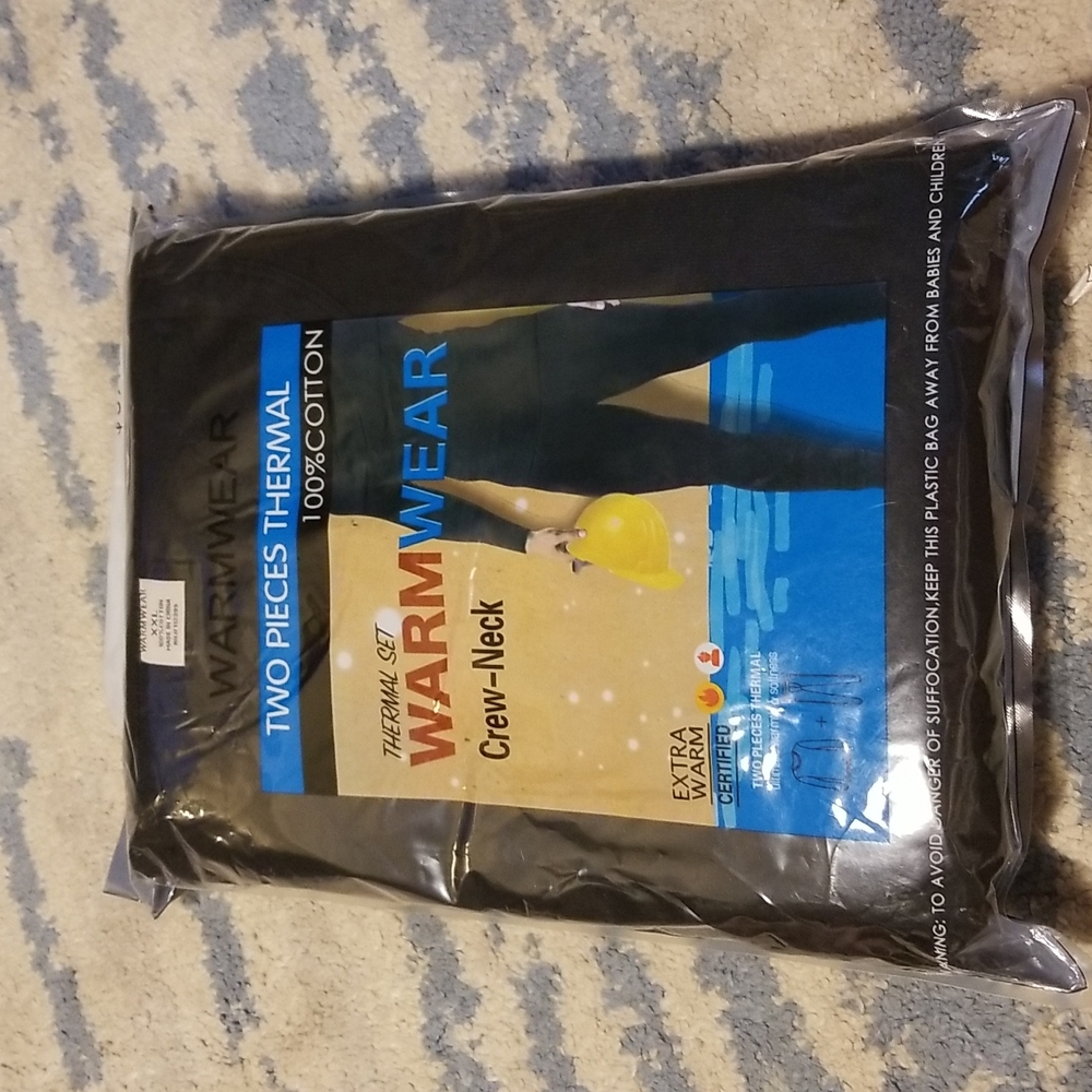 NWT Mens thermal pant/shirt set